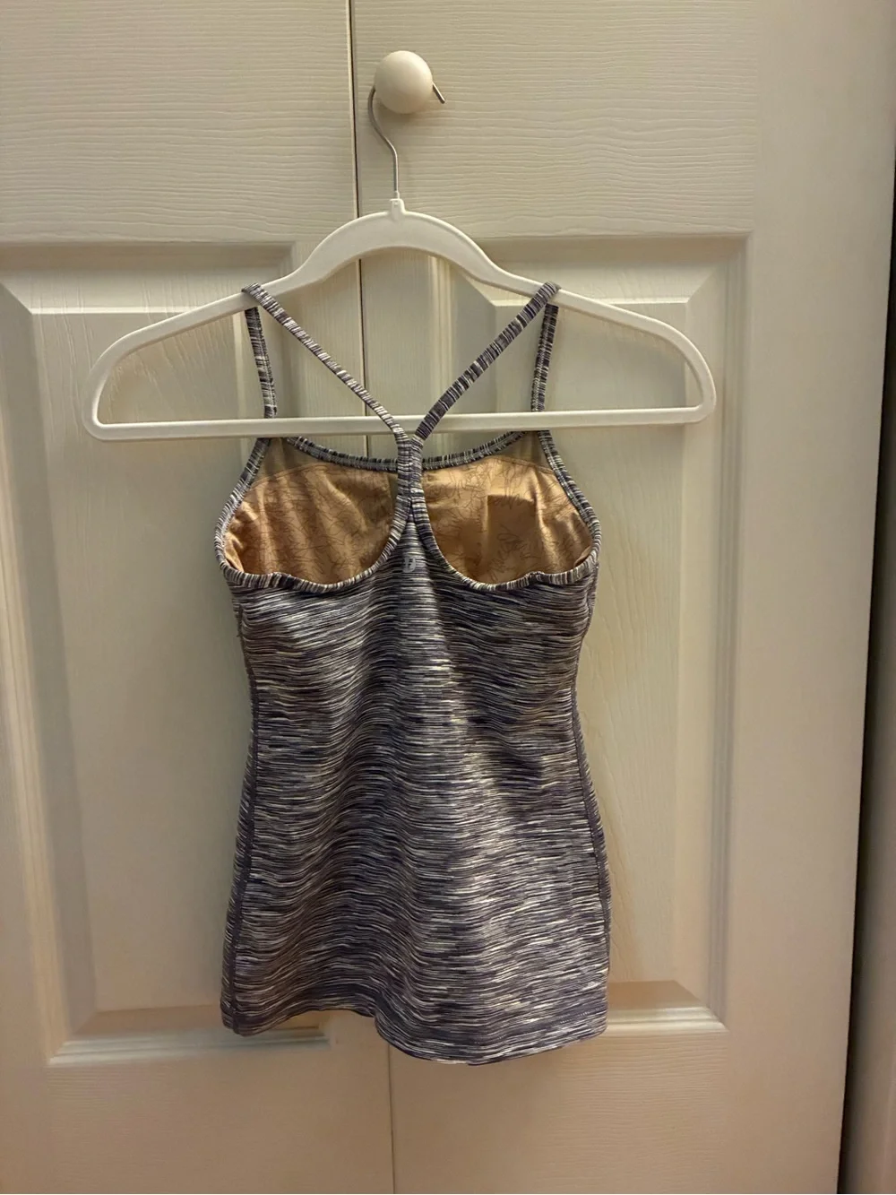 Lululemon Athletics Women’s Gray Heathered Workout/Running Top